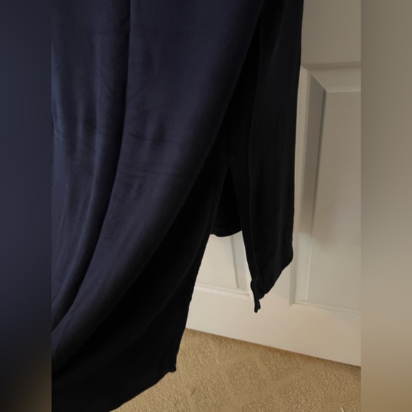 Lou & Grey Short Sleeve Maxi Dress (Navy Blue) Size S - Picture 4 of 6